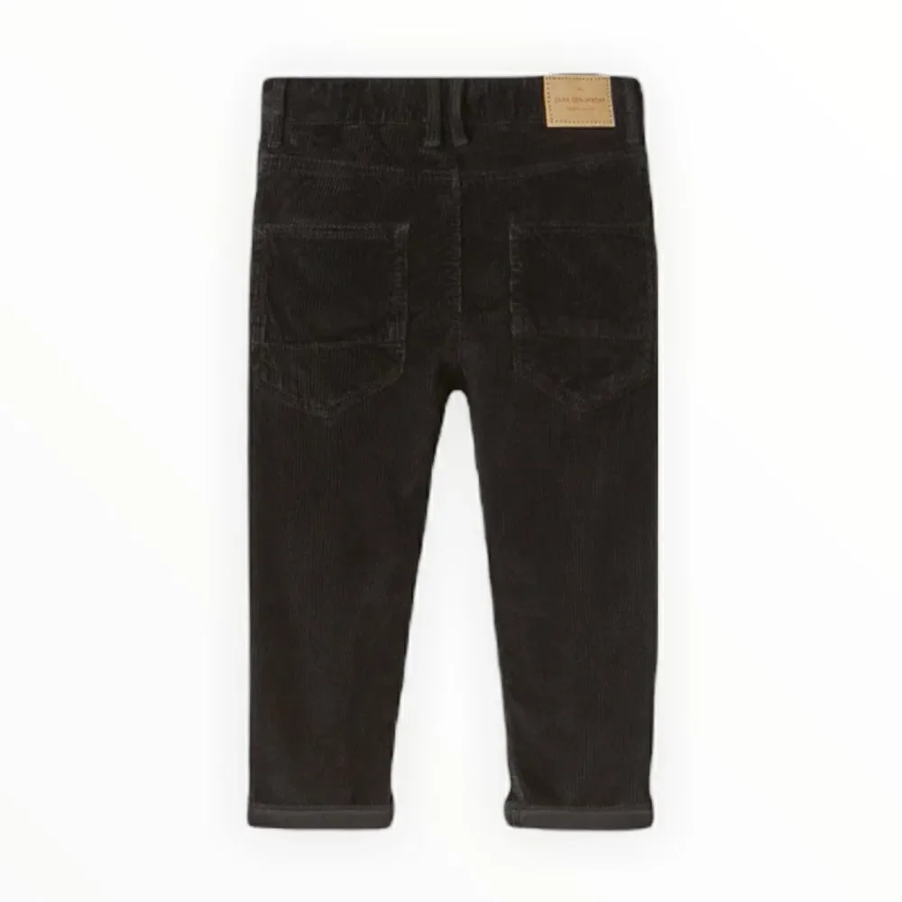ZARA Kids | Black | CORDUROY SLIM FIT PANTS